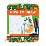 How to Draw Animals of the World Kit