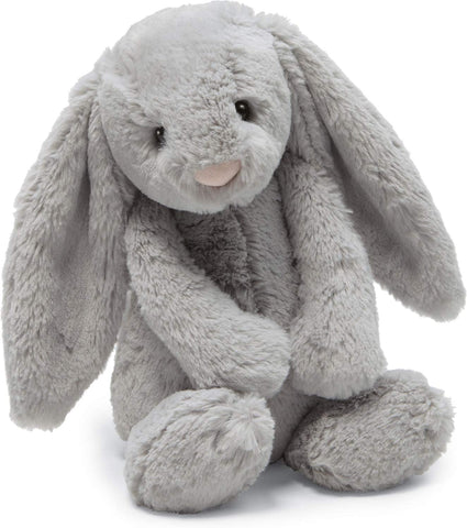 JellyCat Bashful Grey Bunny Plush