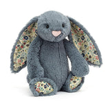 JellyCat Blossom Dusky Blue Bunny Plush