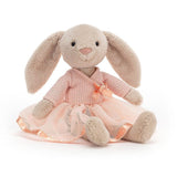 JellyCat Lottie Bunny Plush - Ballet