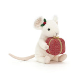 JellyCat Merry Mouse Plush - Present
