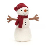 JellyCat Teddy Snowman Plush