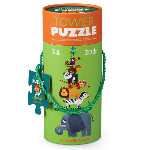 Jungle 30-Piece Tower Puzzle