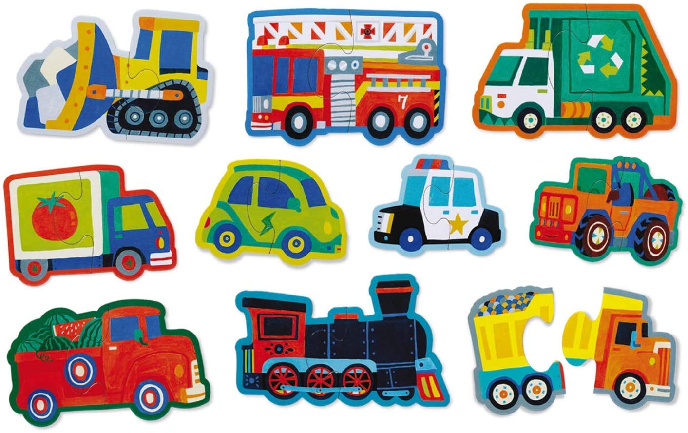 Let's Begin Beginner Puzzles - Vehicles