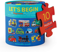 Let's Begin Beginner Puzzles - Vehicles