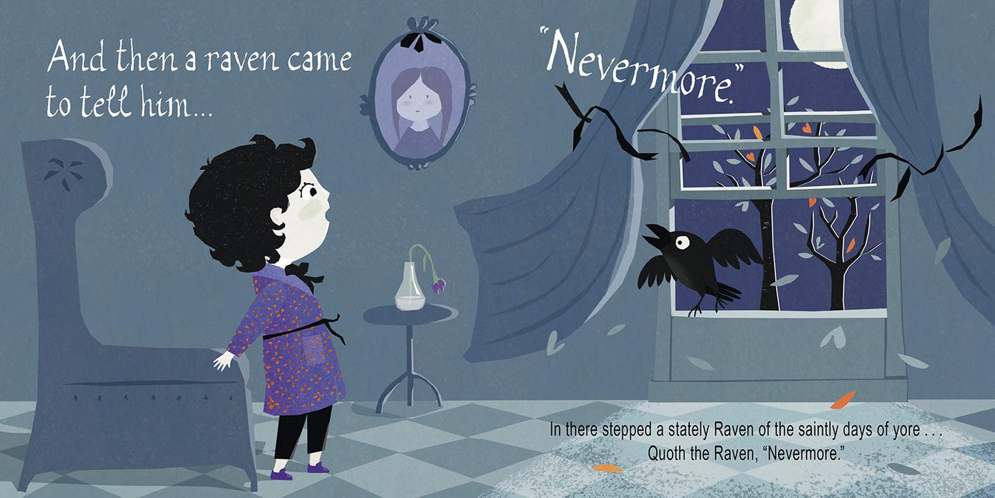 Little Poet Edgar Allan Poe: Nevermore! by BabyLit