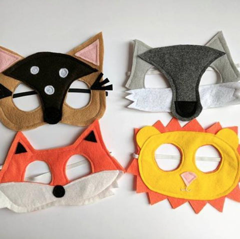 Felt Animal Costume Masks & Eye Masks for sale