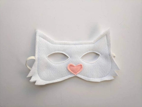 Made By Shellmo Felt Animal Masks - Cat