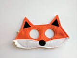 Made By Shellmo Felt Animal Masks - Fox