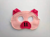 Made By Shellmo Felt Animal Masks - Pig