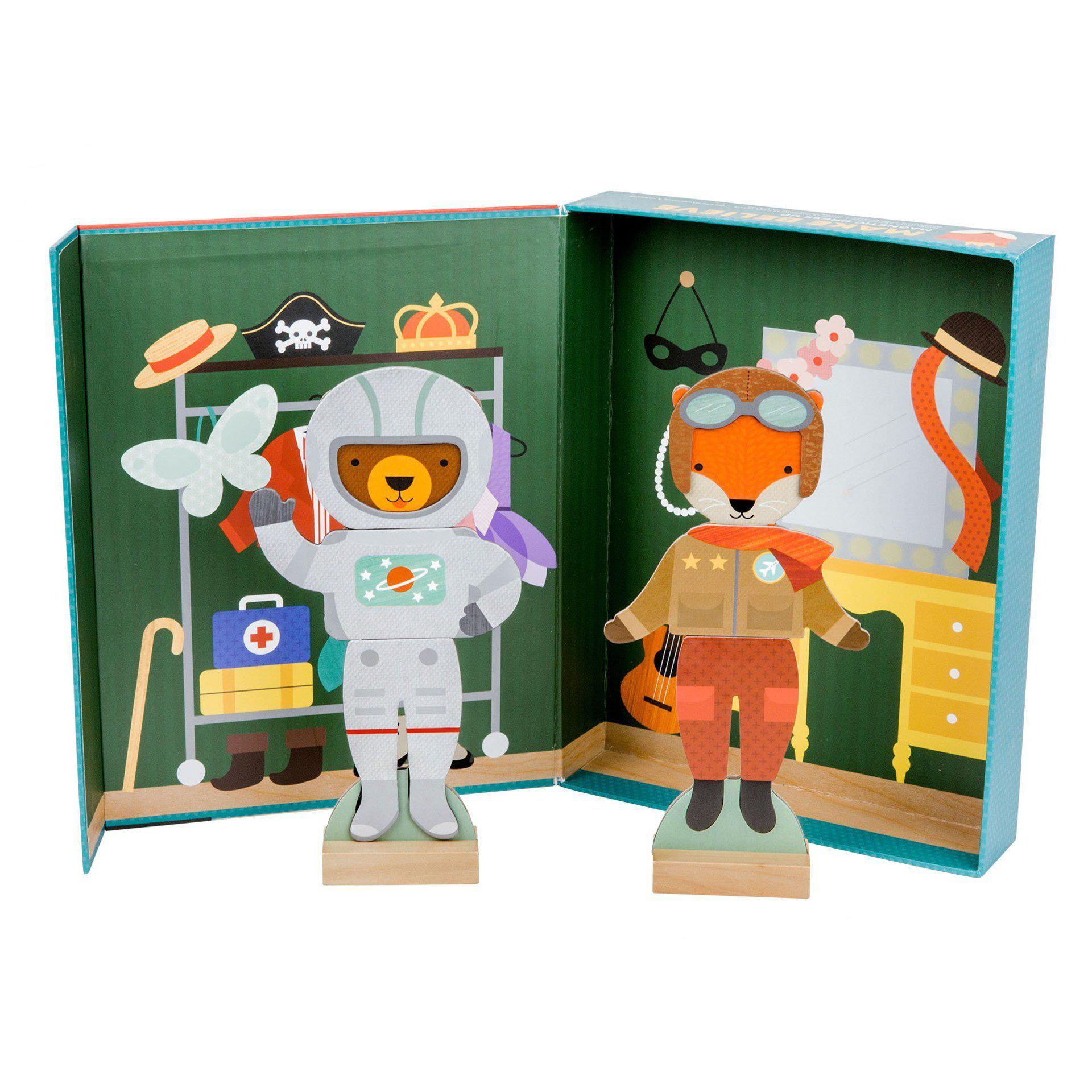 Magnetic Dress Up Dolls: Make Believe Magnetic Dress Up Dolls: Make Believe