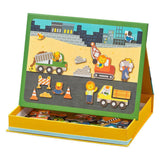 Magnetic Play Scene - Construction Site