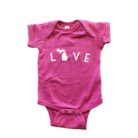 Michigan Love Onesie