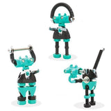 OffBits Robots - Teal BabaBit