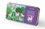 On-the-Go 50-Piece Tin Puzzle - Unicorn World