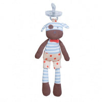 Organic Farm Buddies Pacifier Toys - Boxer Dog
