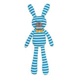 Organic Farm Buddies Spring Bunnies - Blue Stripe