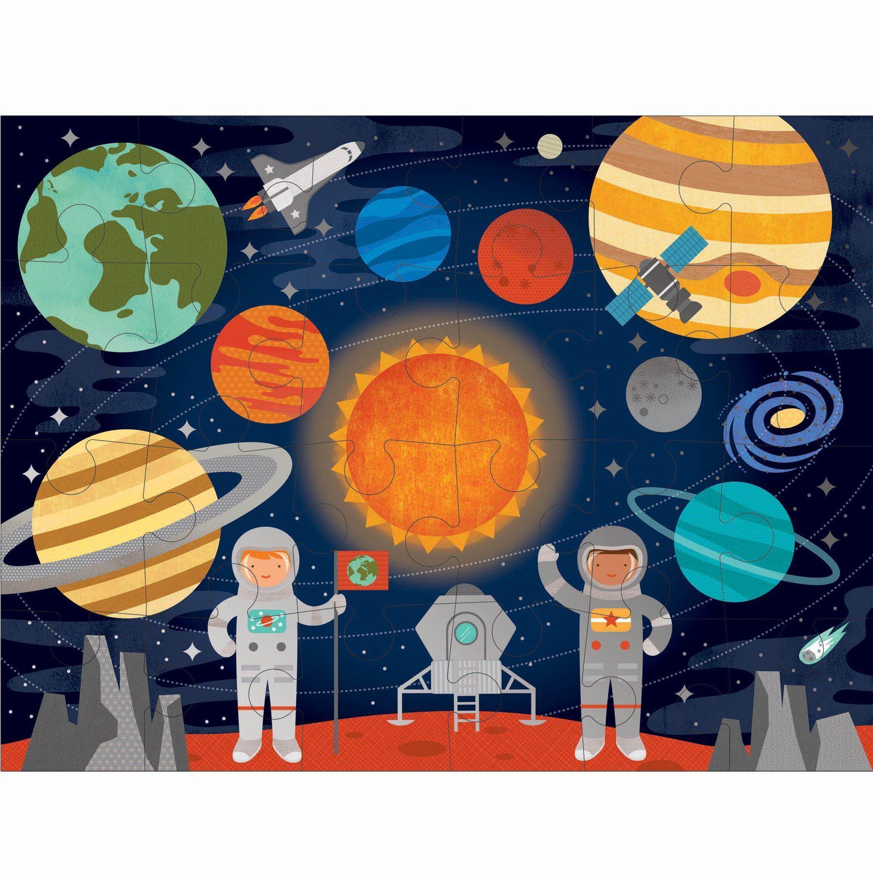 Outer Space Floor Puzzle
