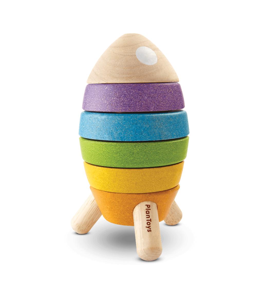 Plan Toys Stacking Rocket