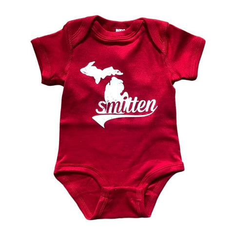 Smitten Onesie - Red