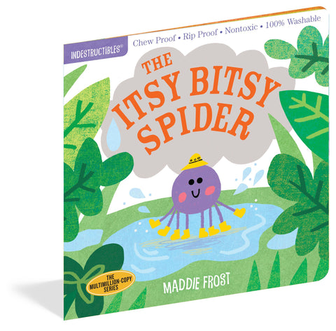 The Itsy Bitsy Spider Indestructible Book