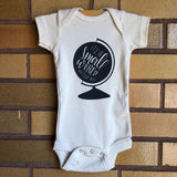 Treetops Collective It's a Small World Onesie - Natural