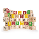 Uncle Goose Foreign Language Alphabet Blocks