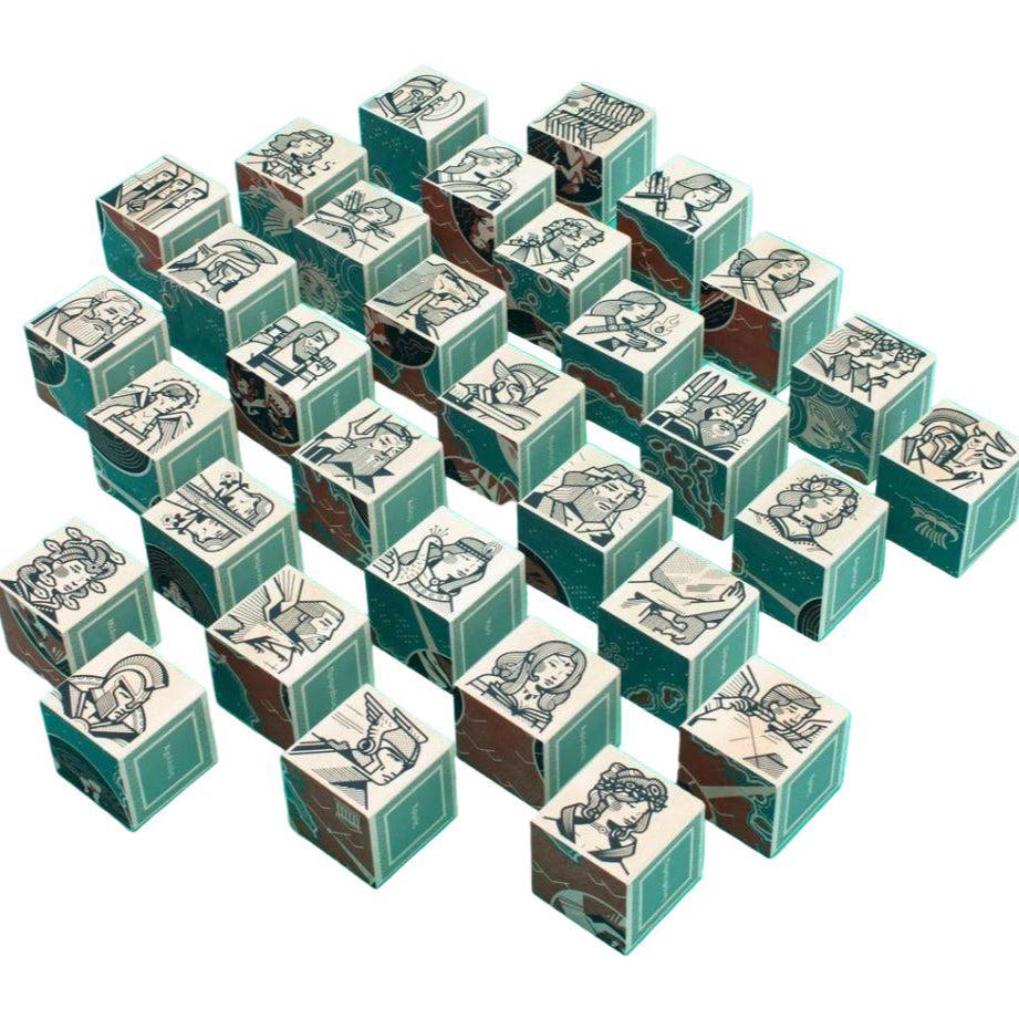 Uncle Goose Greek Mythology Blocks