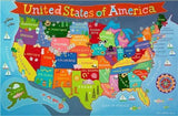 United States of America Kid's Laminated Map